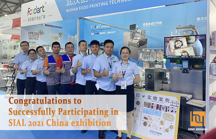 Felicitaciones al equipo de Sinojoinsun participando exitosamente en la exposición de Sial China 2021